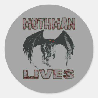 MOTHMAN LEBT STICKER