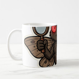 Mothman-Meme-Untersuchung Kaffeetasse