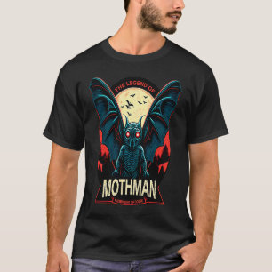 Mothman Mysteriöse Flügelkreatur 3 T-Shirt