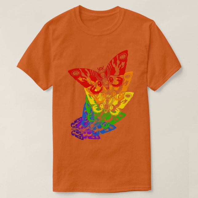 MOTHRA Farben T-Shirt (Design vorne)