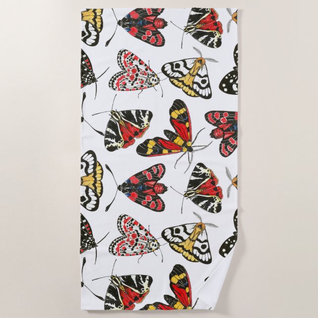 Moths Strandtuch (Vorderseite)
