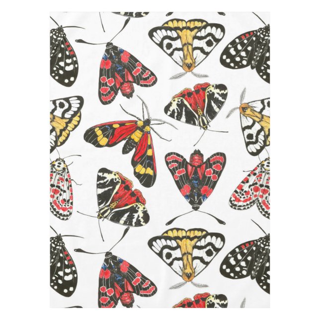 Moths Tischdecke (Vorderseite)