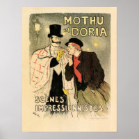 MOTHU & DORIA Theophile Steinlen Französisches The
