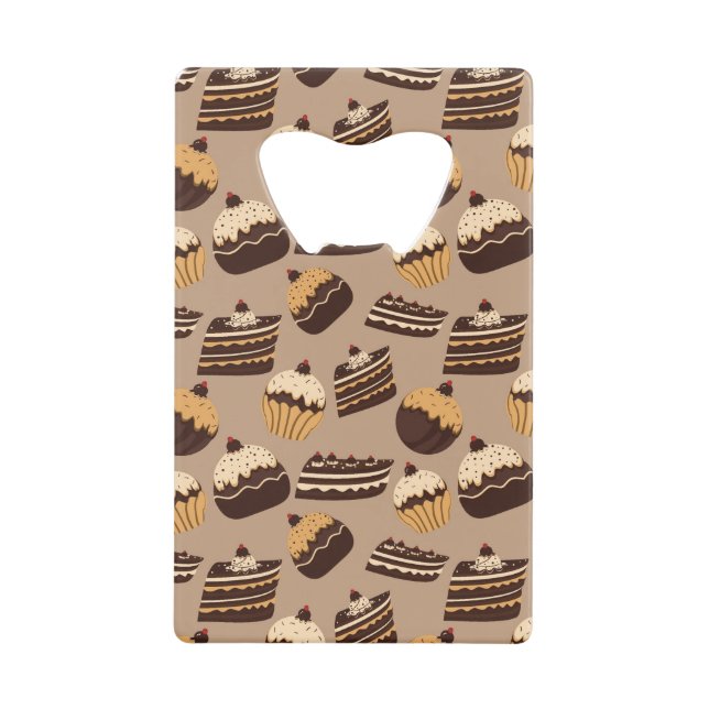 Motif 3 de chocolat et de pâtisseries (Devant)