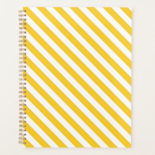Motif à bandes jaunes et blanches diagonales