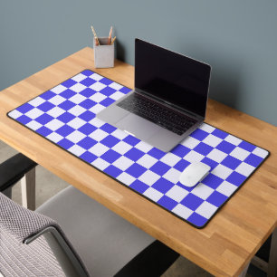 Motif à carreaux crème de myrtille