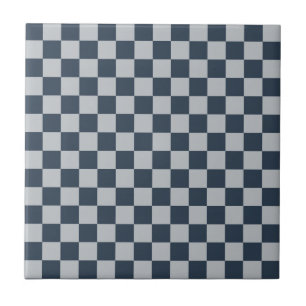 Motif à carreaux de glace noire
