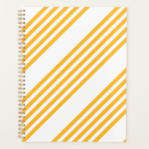Motif à cinq bandes jaune et blanc ensoleillé