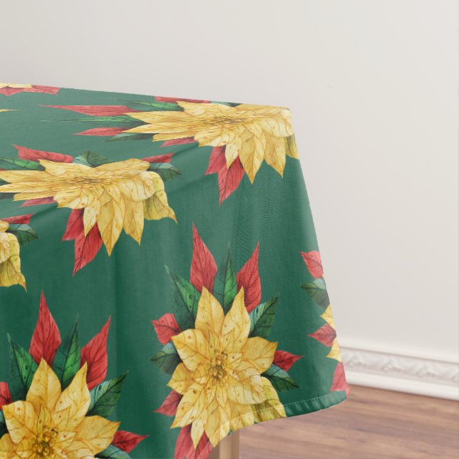 Motif à fleurs d'hiver nappe (In Situ)