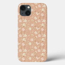 Motif à fleurs iPhone 13 Coque