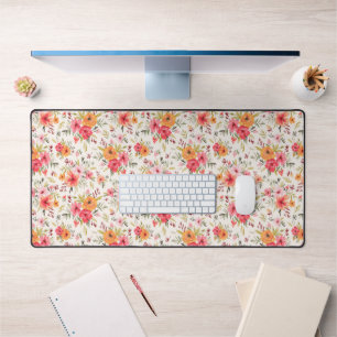 Motif à fleurs Orange Doodle Garden