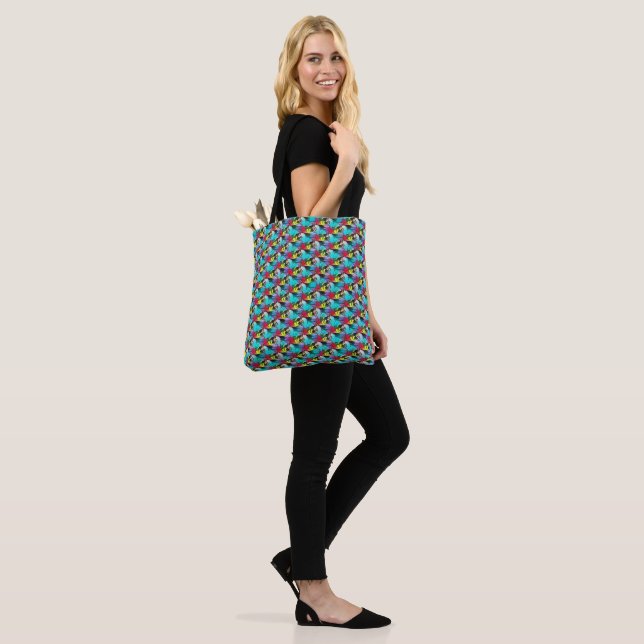 motif Abstrait 1208 - Sac fourre-tout (Sur le modèle)