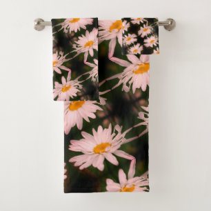 Motif Abstrait blanc Fleur de marguerite