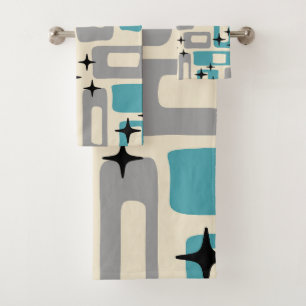 Motif Abstrait moderne rétro du milieu du siècle