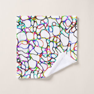 Motif Abstrait multicolore