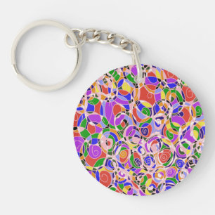 Motif abstrait pastel