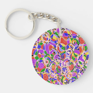 Motif abstrait pastel