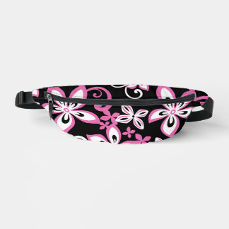 MOTIF ALOHA HAWAII EN NOIR/ROSE