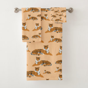 Motif animal du Tigre de la Jungle