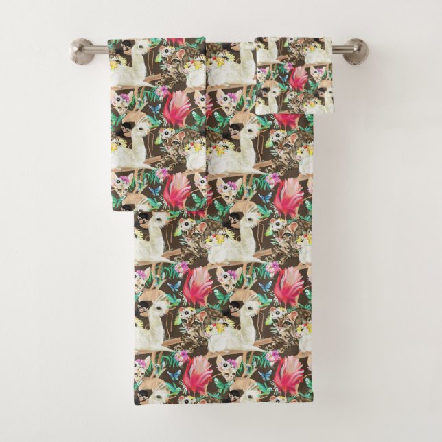 Motif animal tropical (En situation)