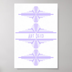 Motif Art déco à Lilac
