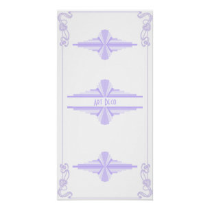Motif Art déco à Lilac