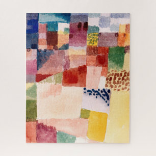 Motif aus Hammamet (1914) Gemälde von Paul Klee