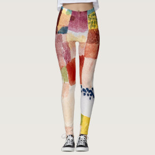 Motif aus Hammamet von Paul Klee, Abstrakte Kunst Leggings