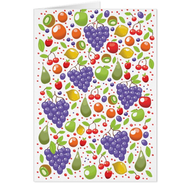 Motif aux fruits mignons (Devant)