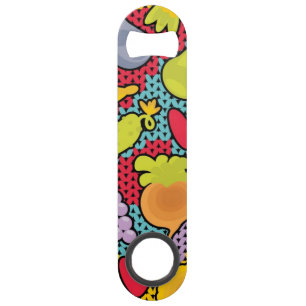 Motif avec des fruits et légumes