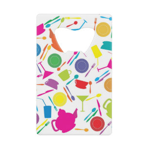 Motif avec la substance de cuisine colorée