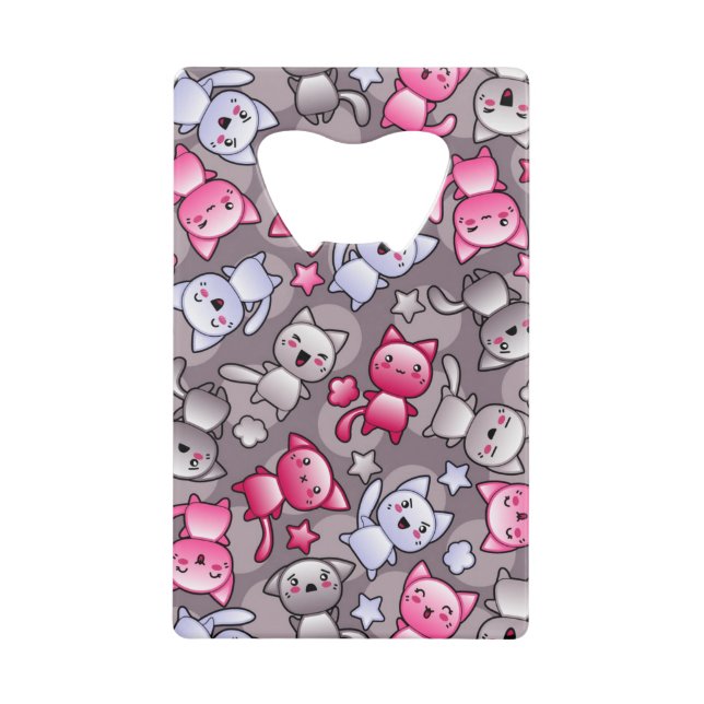 motif avec les chats mignons de griffonnage de (Devant)