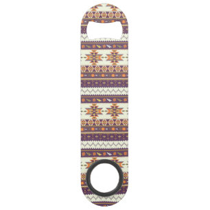 Motif aztèque coloré
