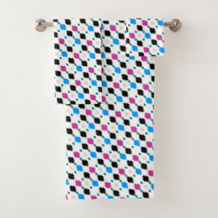 Motif aztèque tribal coloré