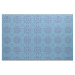Motif bleu et turquoise 2 - Tissu