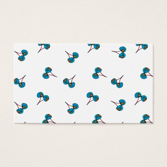 Motif Blue Cherry (Devant)