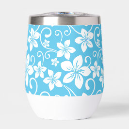 MOTIF BLUE HAWAII EN BLEU