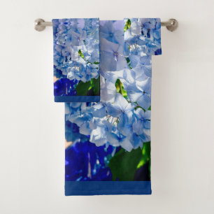 Motif Blue Hydrangeas