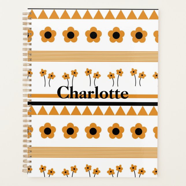 Motif Boho triangle de bordure (Devant)