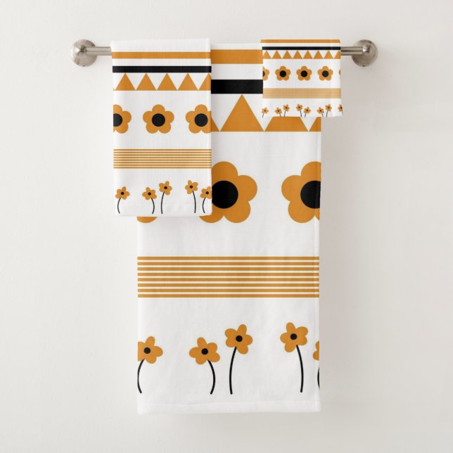 Motif Boho triangle de bordure (En situation)