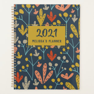 Motif botanique Moderne Année personnalisée