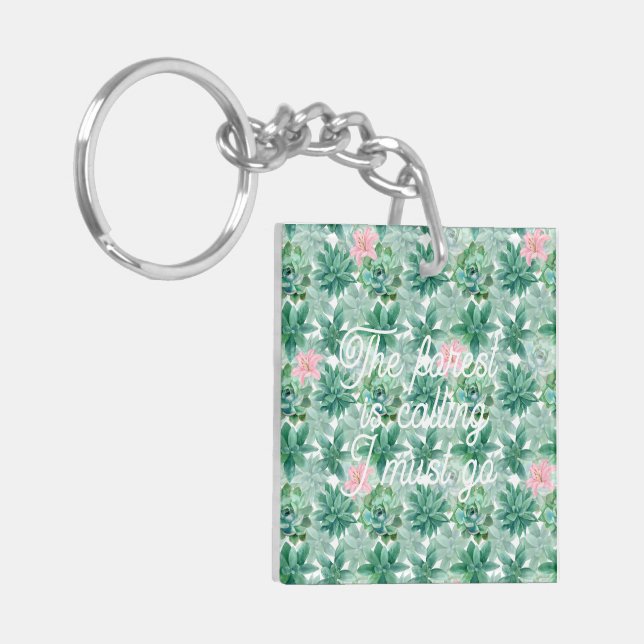 Motif botanique succulent (Devant gauche)