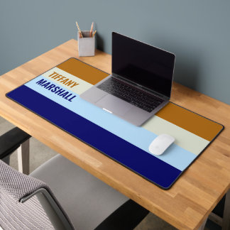 Motif Brown et Bleu