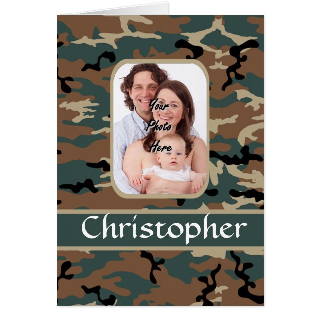 Motif camo Woodland (Devant)