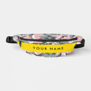 Motif camouflage rose et gris Personnalisez votre
