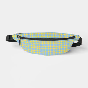 Motif carreaux bleu jaune
