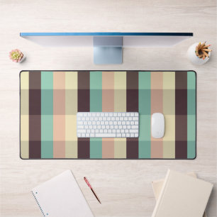 Motif carreaux pastel en rayures horizontales