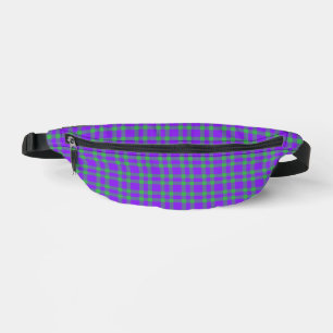 Motif carreaux violet vert