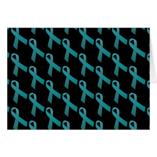 Motif Carrelé de rubans turquoises