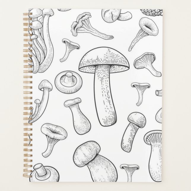 Motif champignon (Devant)